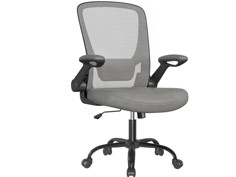 Silla ergonómica con reposacabezas para teletrabajo