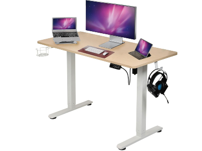 Escritorio elevable eléctrico para teletrabajo