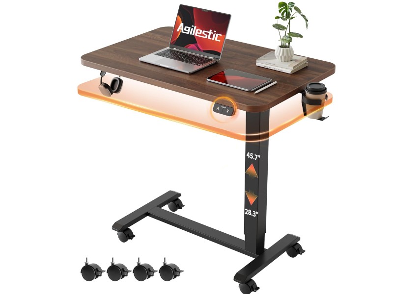 Agilestic escritorio portátil elevable para espacios pequeños