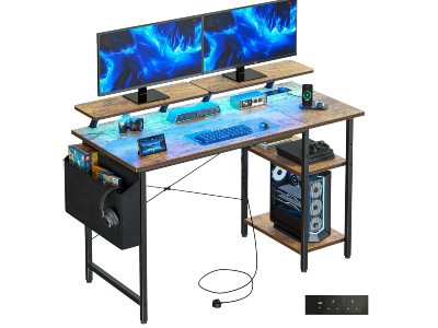 Escritorio elevable para doble monitor