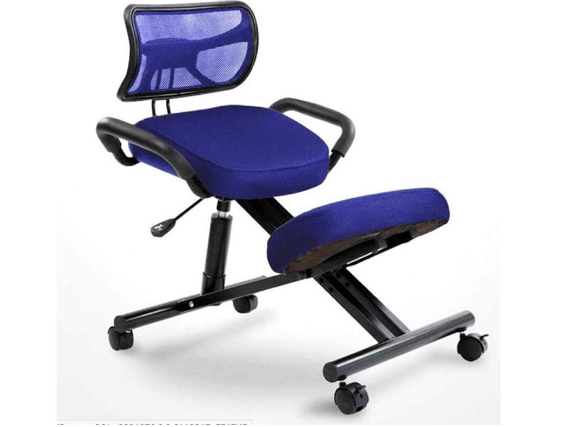 Silla ergonómica de rodillas ajustable oscilante giratoria