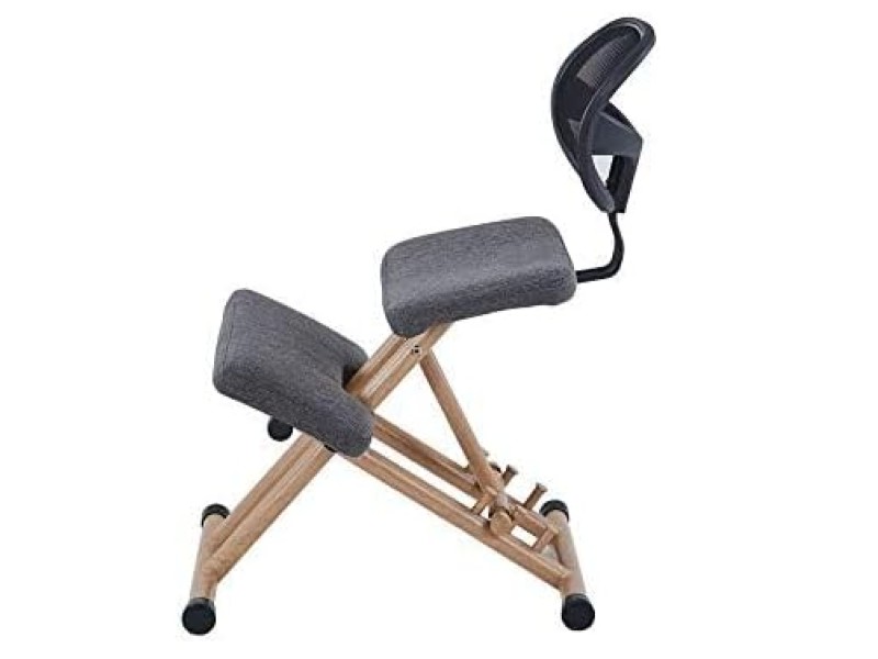 Silla ergonómica de rodillas ajustable para oficina y postura