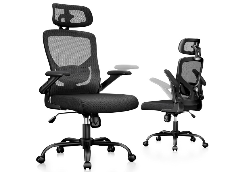 Marsail silla de oficina ergonómica con reposacabezas